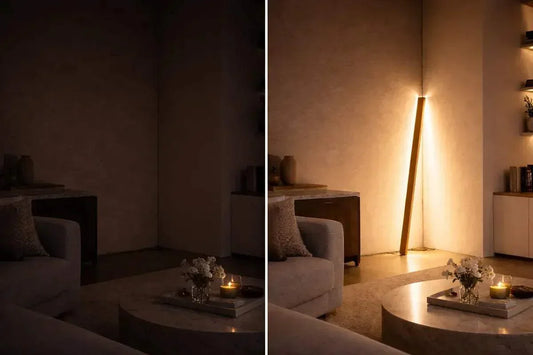 NIX LINE – Solid Wood Floor Lamp - NixWoods