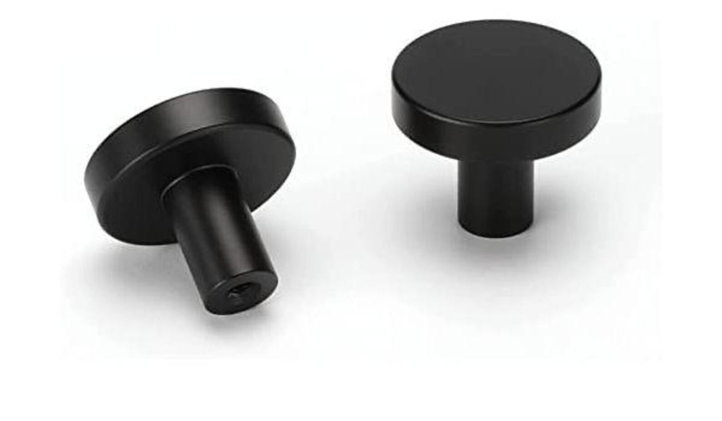 Matte Black/ Brown Wall Hook – Minimalist Modern Peg for Coats, Bags & Towels