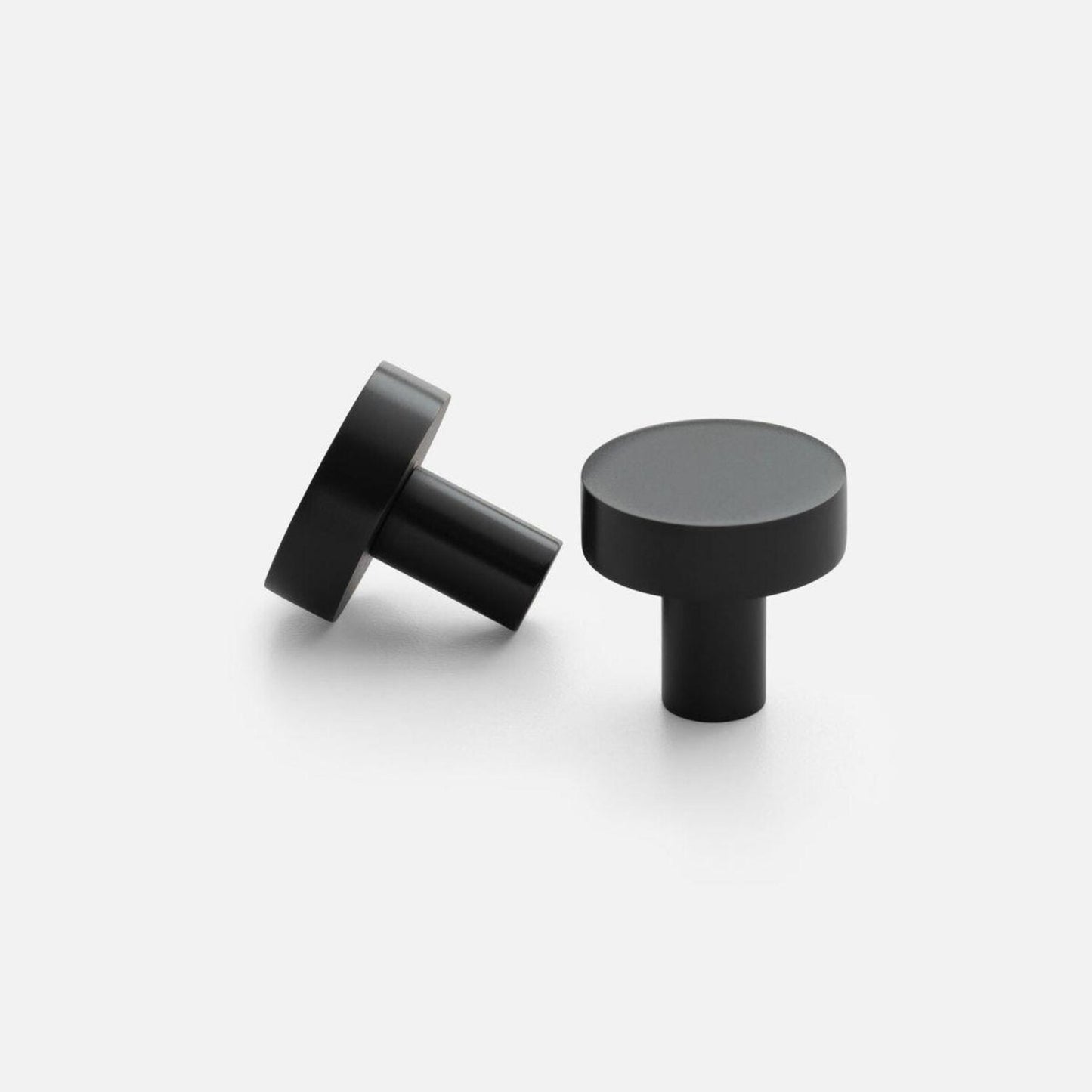 Matte Black/ Brown Wall Hook – Minimalist Modern Peg for Coats, Bags & Towels