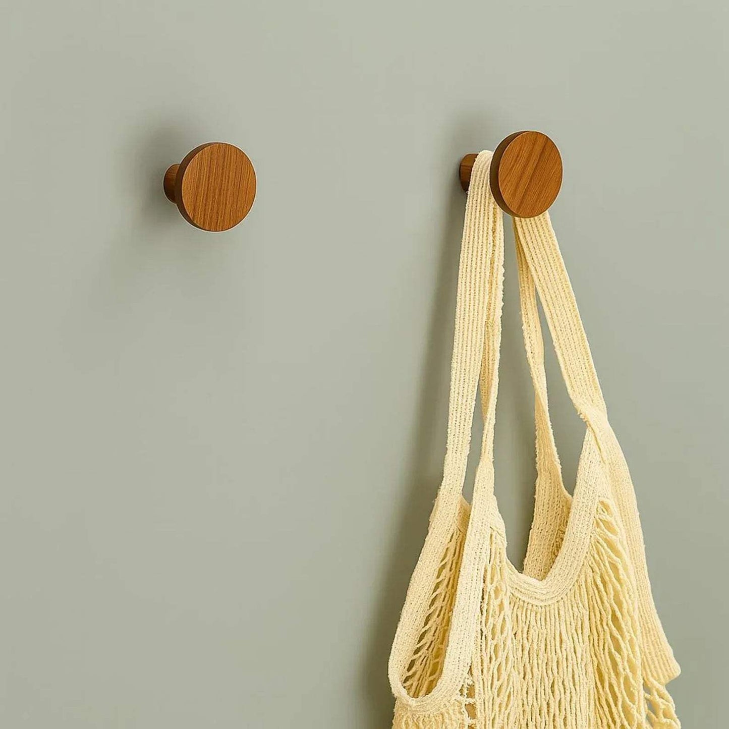 Matte Black/ Brown Wall Hook – Minimalist Modern Peg for Coats, Bags & Towels - NixWoods