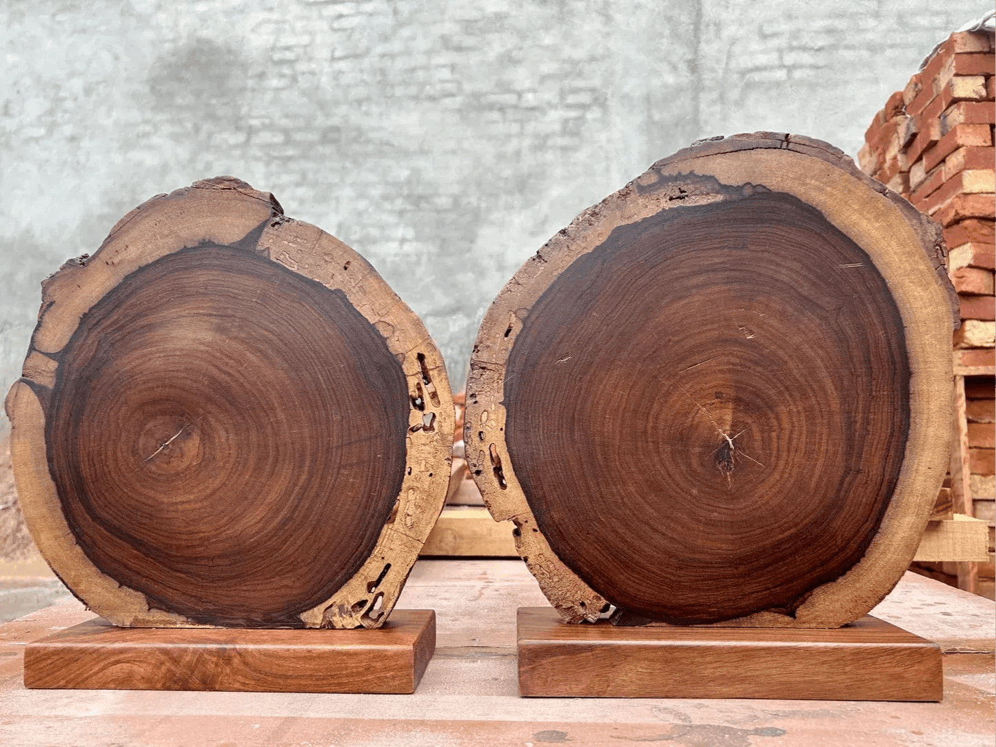Live Edge Magnetic Knife Block – Natural Wood Stand for Kitchen Storage & Display - NixWoods