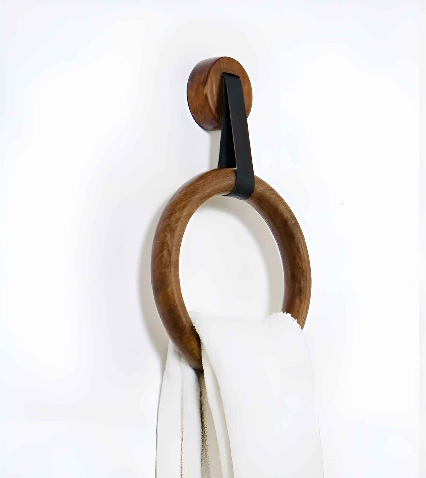 Rosewood Round Towel Hanger - Adam Spirit