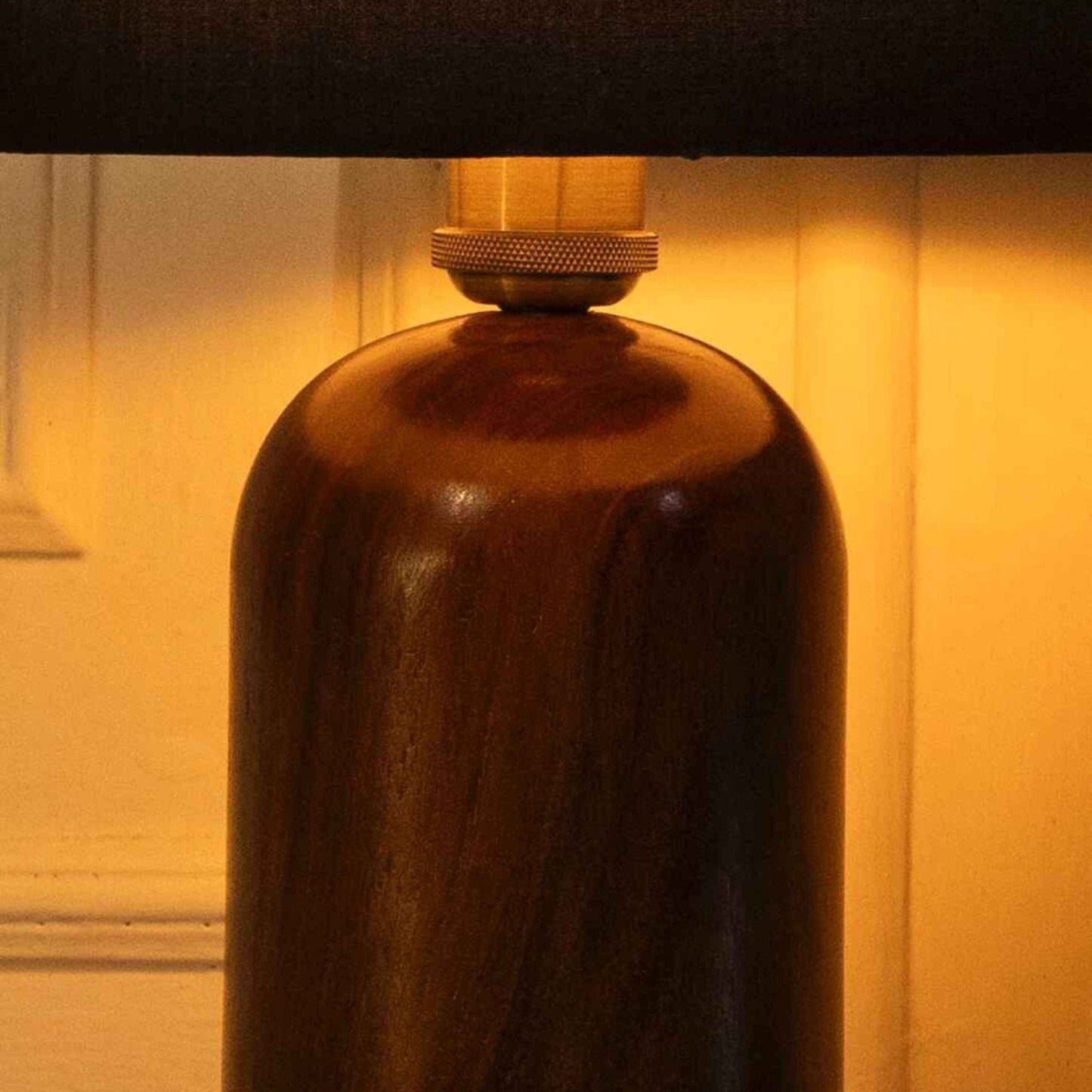 Sacred Glow Lamp – Elegant Wooden Lighting for a Serene Ambiance - Adam Spirit
