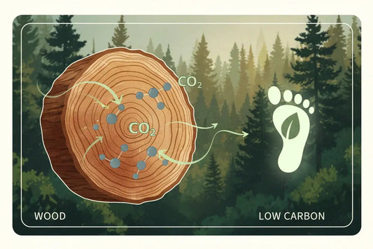 The Carbon Footprint of Lighting: Metal, Plastic, vs. Sustainably Sourced Wood - NixWoods