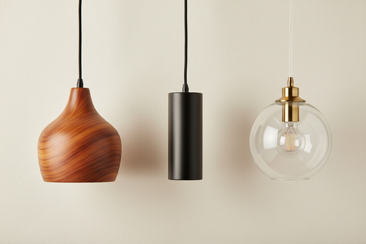 Wooden vs Metal vs Glass Pendant Lights | NixWoods
