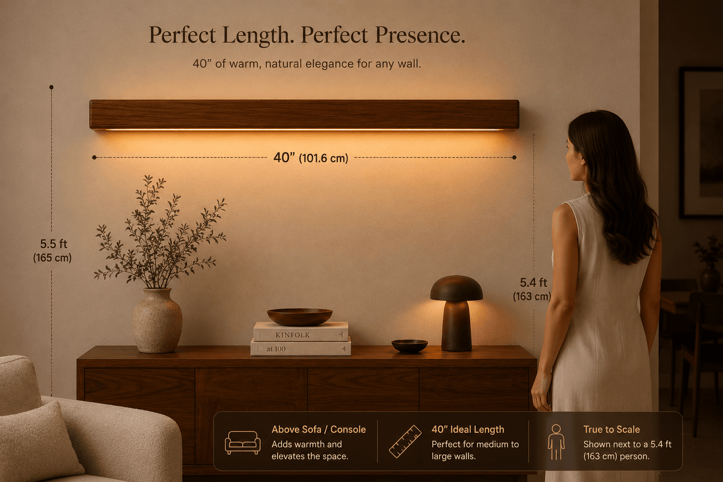 Nixwoods Aurora Linear Wall Light