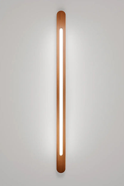 Vertical Wooden Wall Light – Minimalist Accent Lighting | Handcrafted by NixWoods
