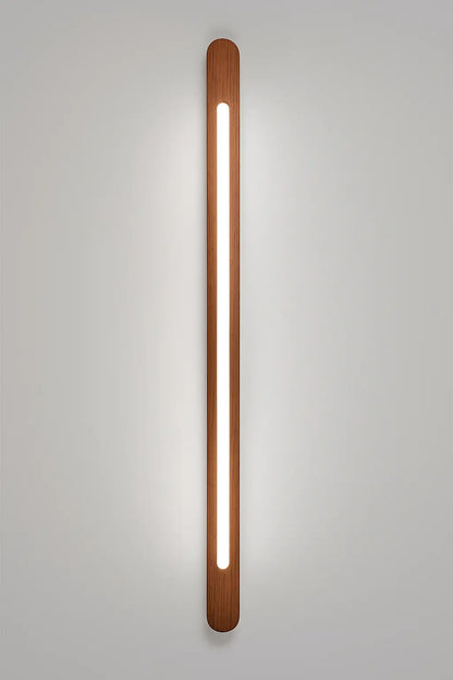 Vertical Wooden Wall Light – Minimalist Accent Lighting | Handcrafted by NixWoods