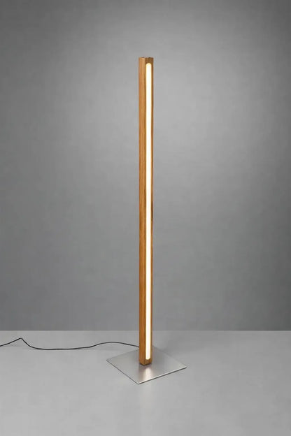 Scandinavian Teak Linear Floor Lamp - NixWoods