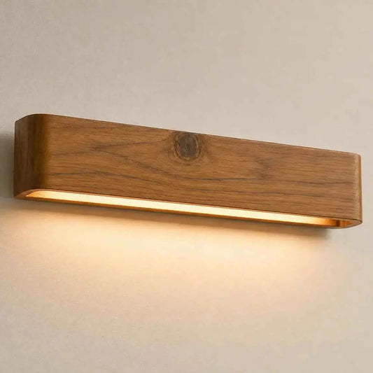 Aure Light Wall Sconce | Wooden Linear LED Wall Light | NixWoods