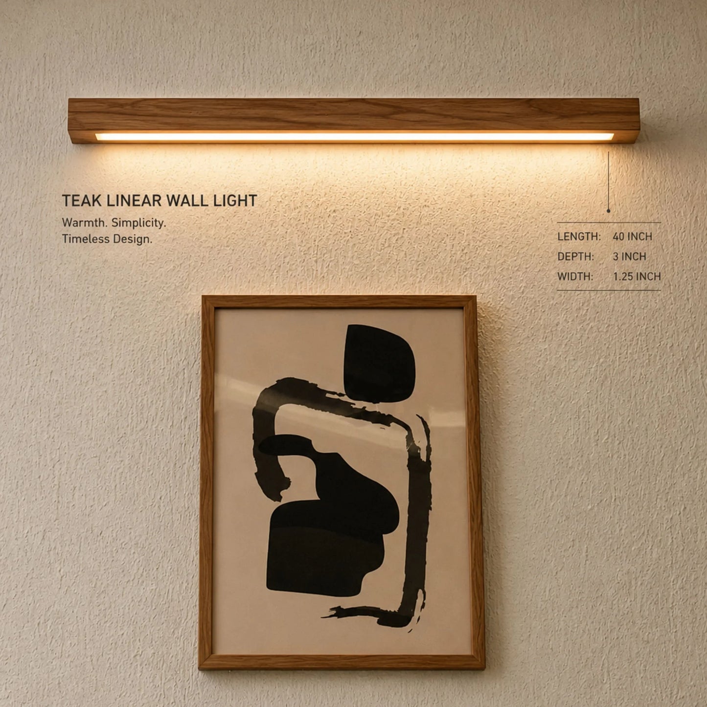 NixWoods Aurora Linear Wall Light