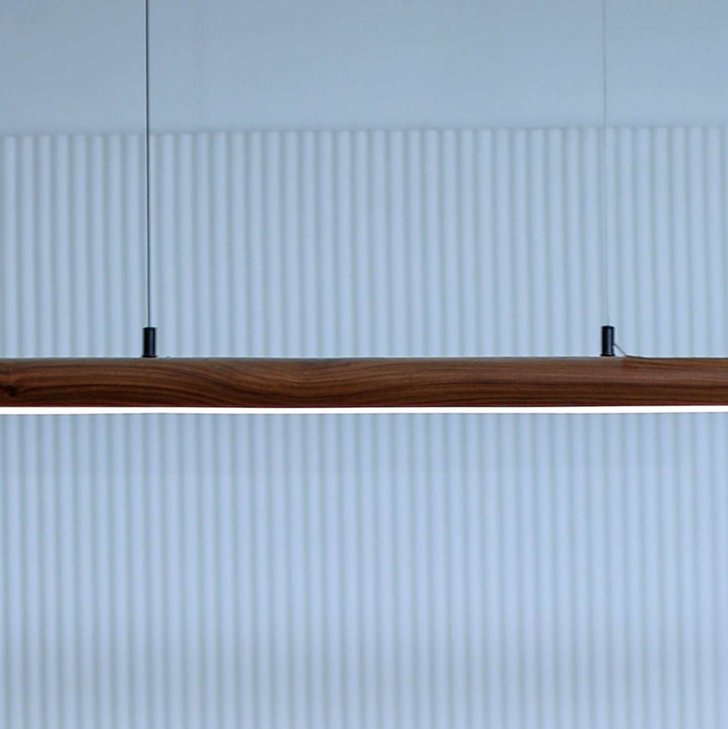 Scandinavian Rosewood Pendant Light — Handcrafted in India
