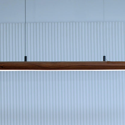 Scandinavian Rosewood Pendant Light — Handcrafted in India