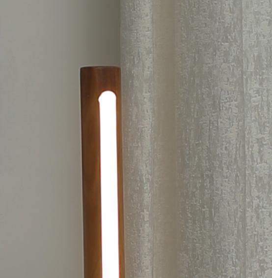 Minimalist Wooden Floor Lamp for Modern Living Spaces