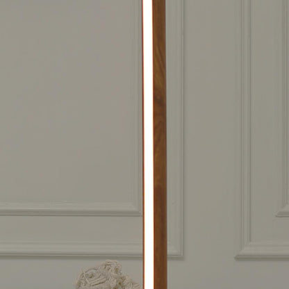 Minimalist Wooden Floor Lamp for Modern Living Spaces