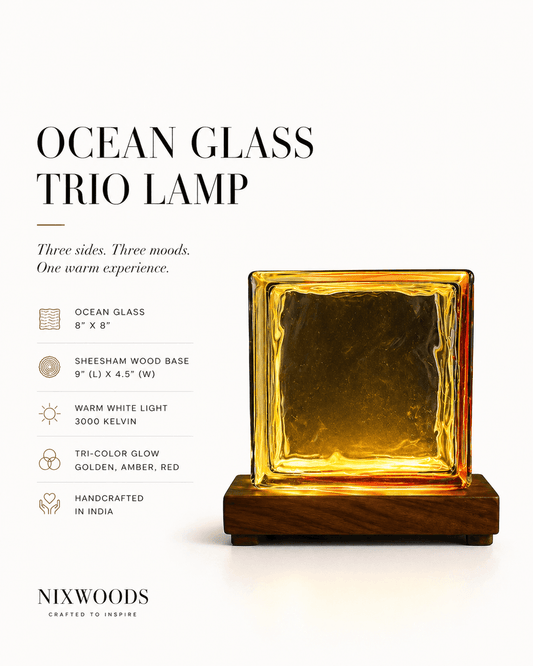 Rubik's Cube Table Lamp | Nixwoods