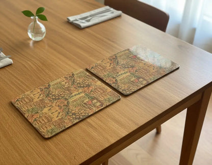 Vintage Trivet – Heat Resistant Table Protector - Set of 2