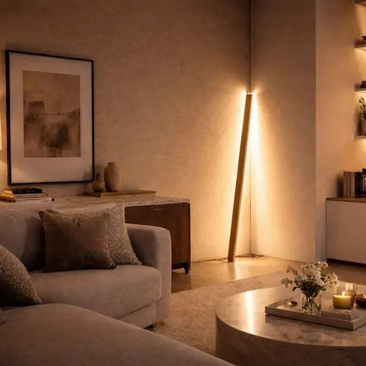 NIX LINE – Solid Wood Floor Lamp - NixWoods