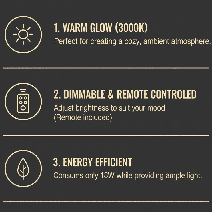 Vertical wooden wall light features - warm 3000K glow, dimmable with remote, 18W - NixWoods sconce