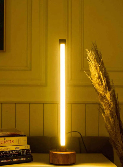 The Evening Corner bundle - compact wooden floor lamp